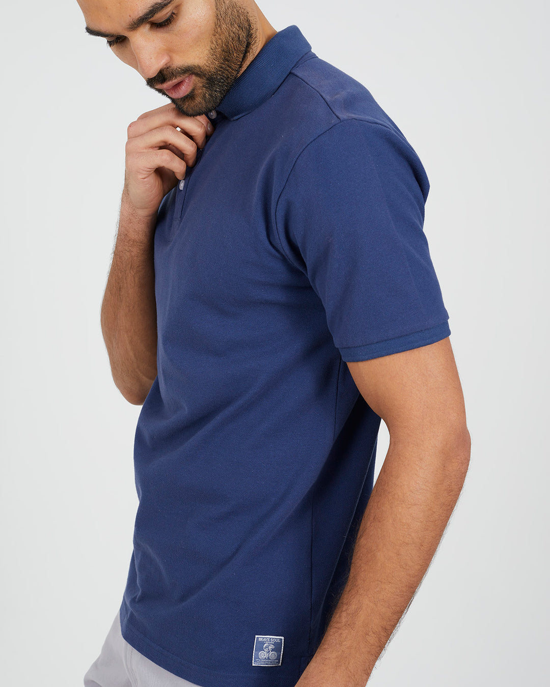 Polo Liso Navy