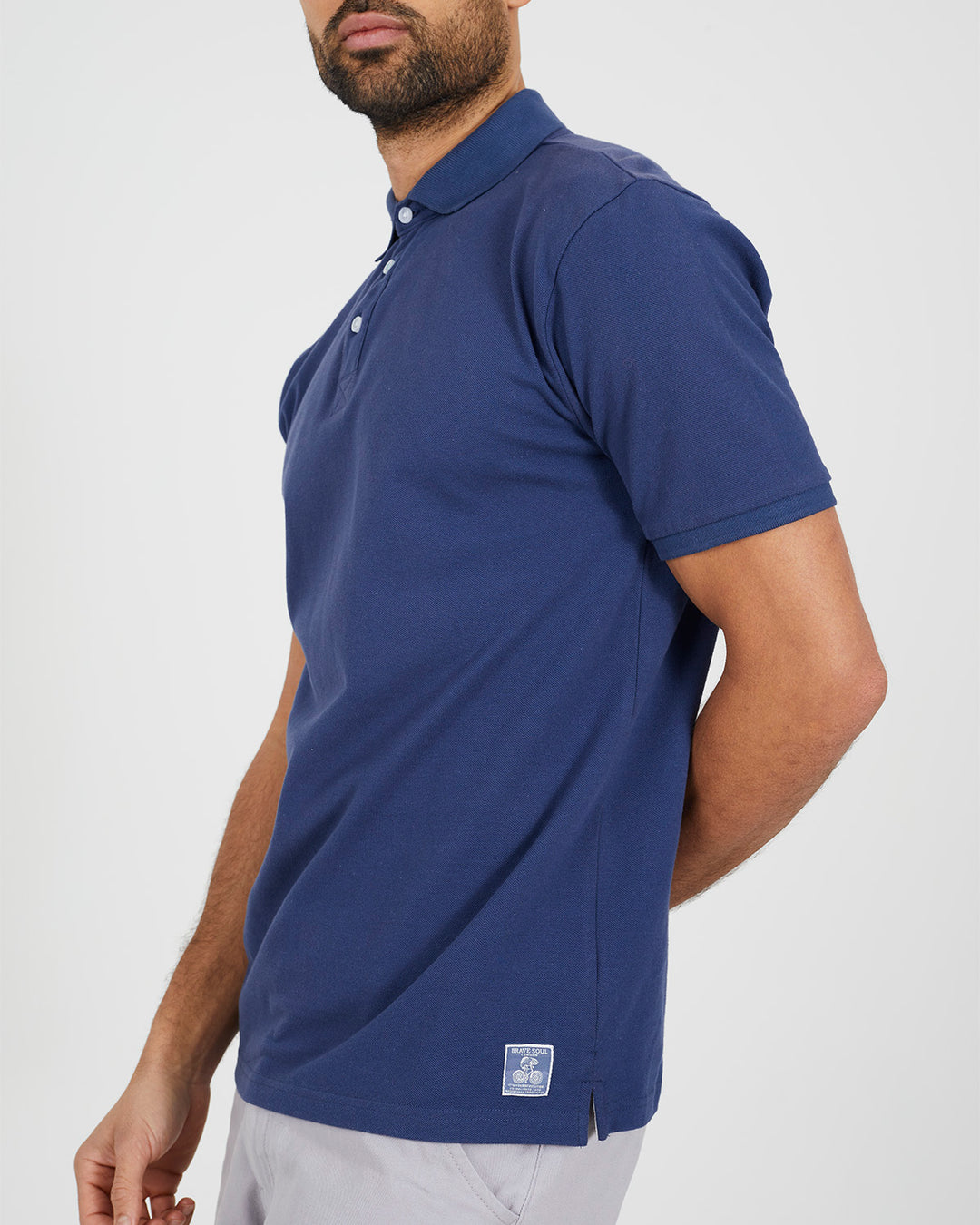 Polo Liso Navy