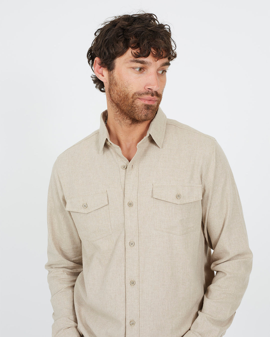 Camisa Conanb Beige