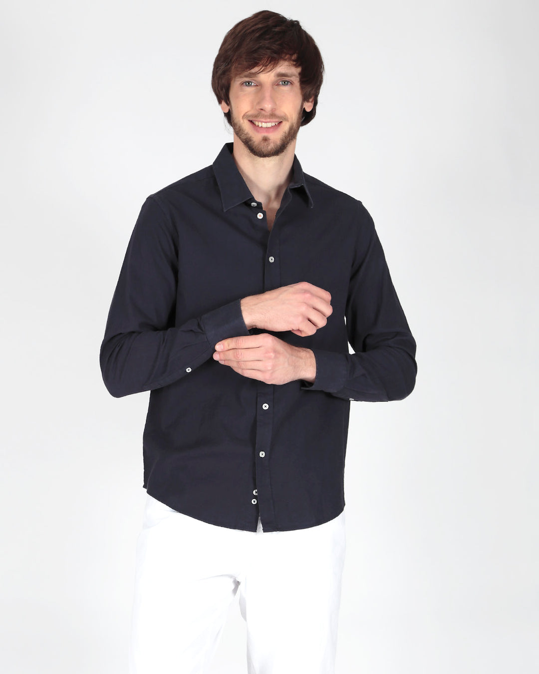 Camisa Mix Navy