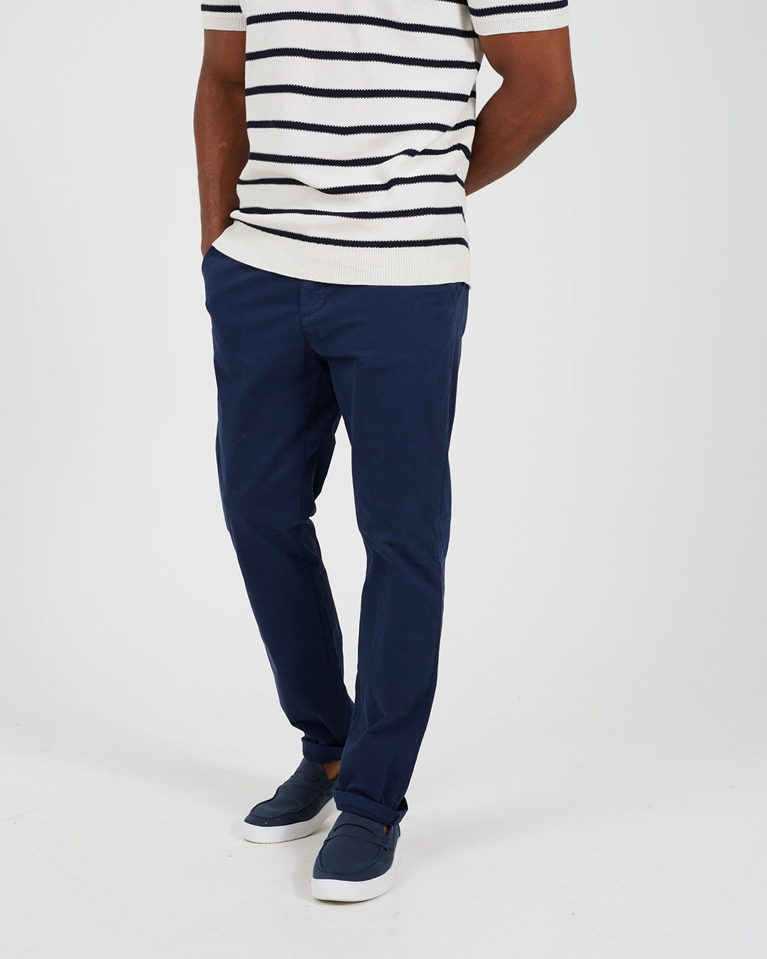 Pantalón Taper Navy