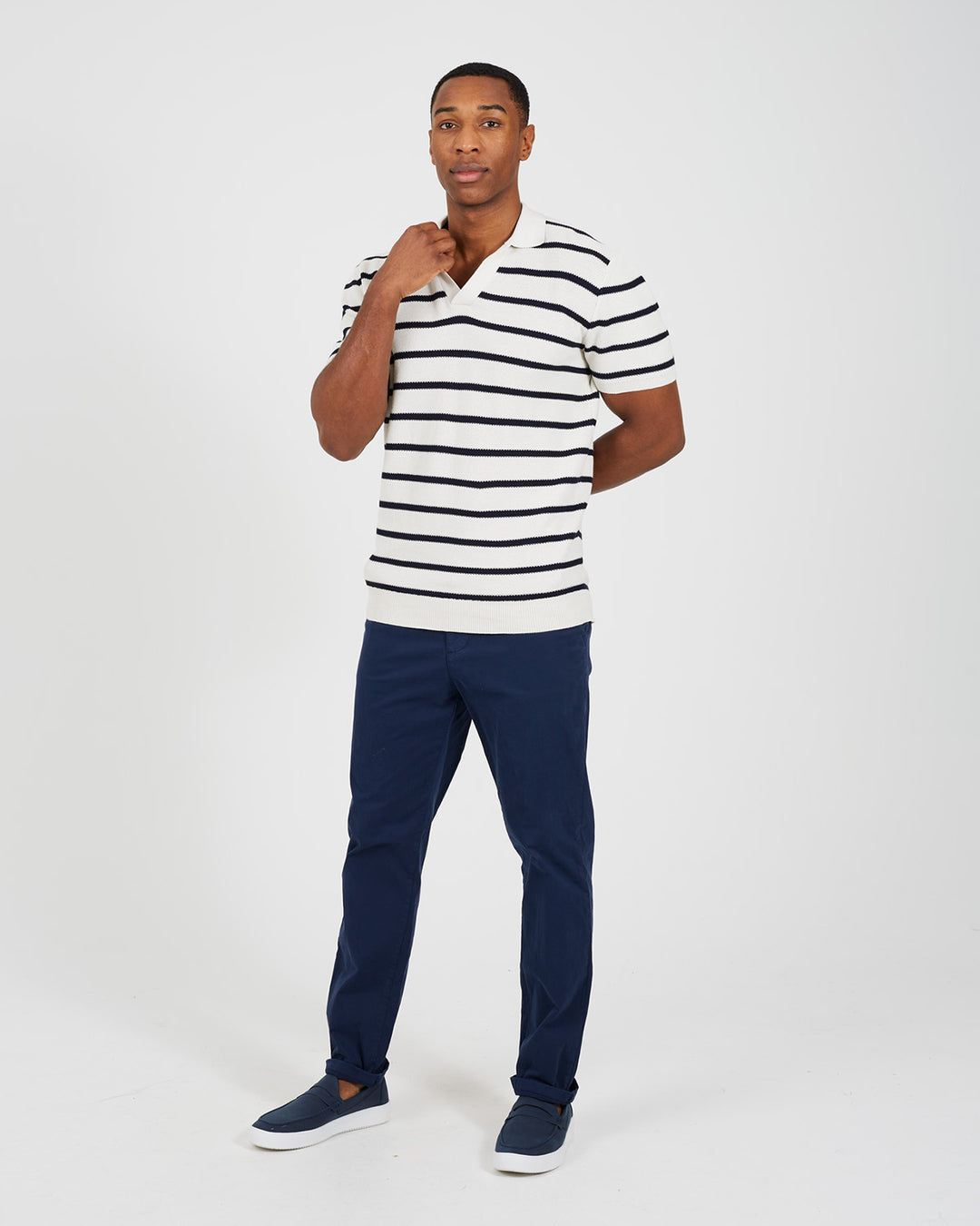 Pantalón Taper Navy