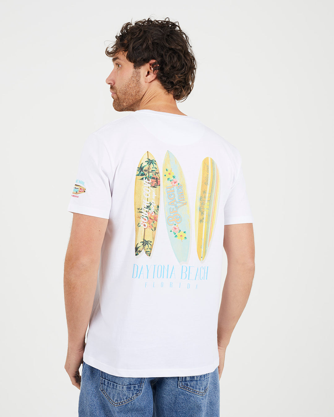 Camiseta Beach White